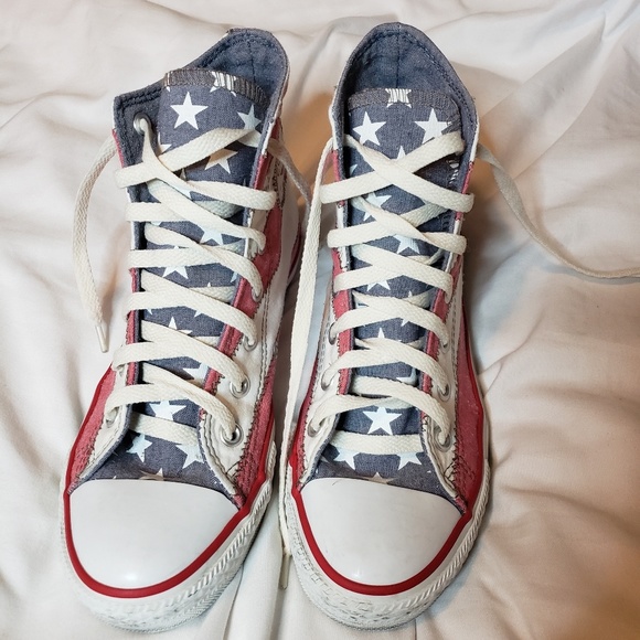 converse american flag sneakers